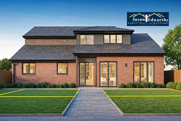Home extension focusing on boundary line Salisbury