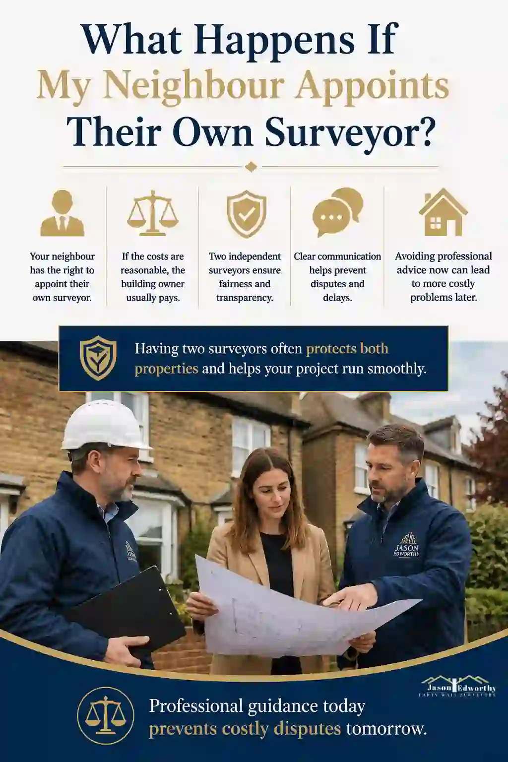 What Happens If My Neighbour Appoints Their Own Surveyor Salisbury?